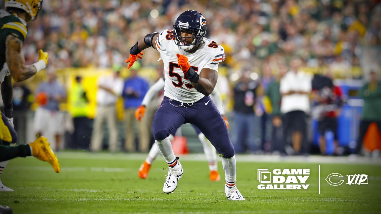 Chicago Bears cornerback Kyler Gordon (6) stretches before an NFL football  game against the Minnesota Vikings, Sunday, Oct. 9, 2022, in Minneapolis.  (AP Photo/Abbie Parr Stock Photo - Alamy