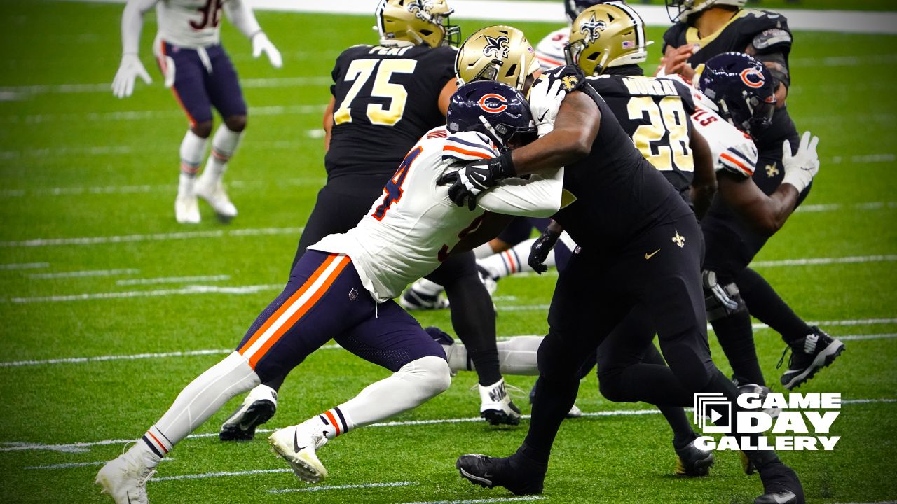 New Orleans Saints quarterback Taysom Hill (7) during an NFL wild-card  playoff football game against the Chicago Bears, Sunday, Jan. 10, 2021, in New  Orleans. The Saints defeated the Bears 21-9. (AP