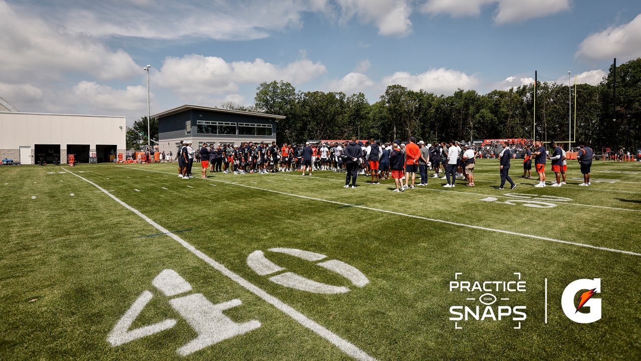 Chicago Bears Training Camp Practice No. 8 notes: Chase Claypool and Robert  Tonyan get a fortunate bounce during team drills - CHGO