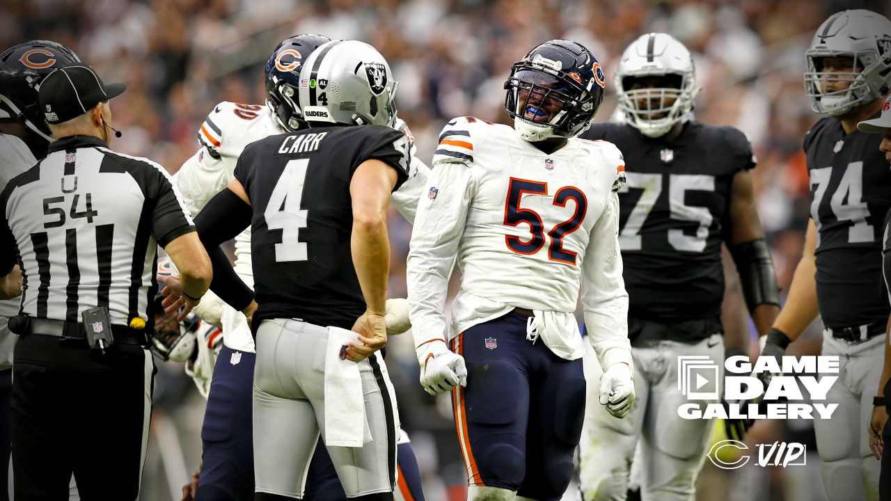 Chicago Bears Sackwatch 2021: Week 5 vs Las Vegas Raiders - Windy