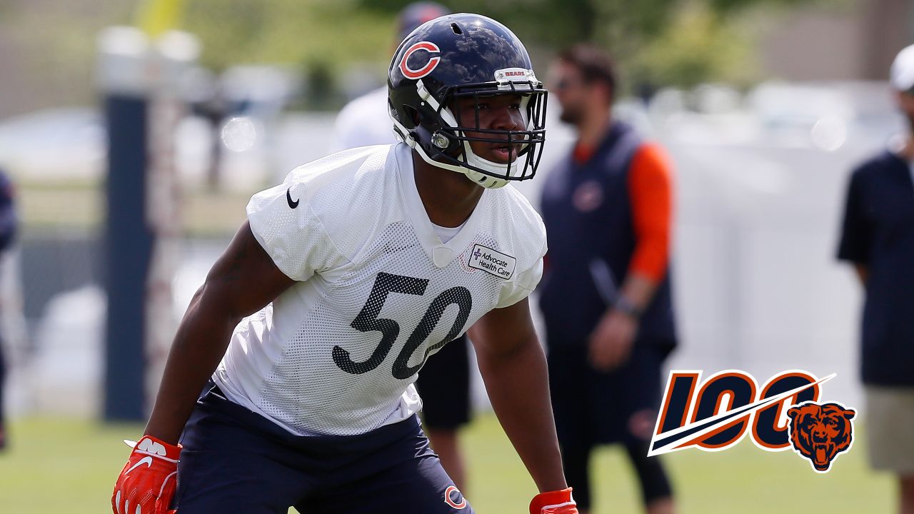 Chicago Bears' pre-training camp 90-man roster by jersey number