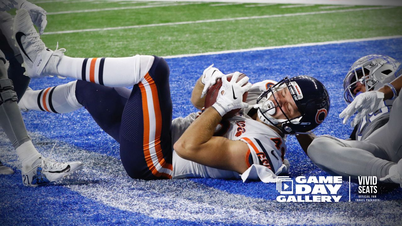 Game Recap: Bears come from behind for Thanksgiving win in Detroit