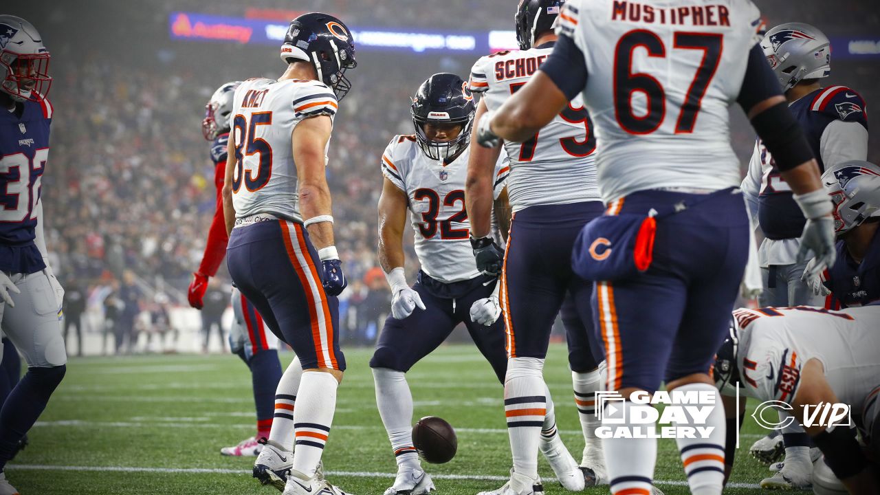 Chicago Bears thwart New England Patriots' blitz attempt to perfection on  screen to running back Khalil Herbert for 25-yard TD