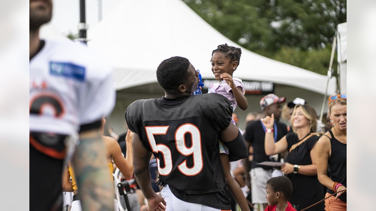 Photos  Chad Johnson Stops By Practice