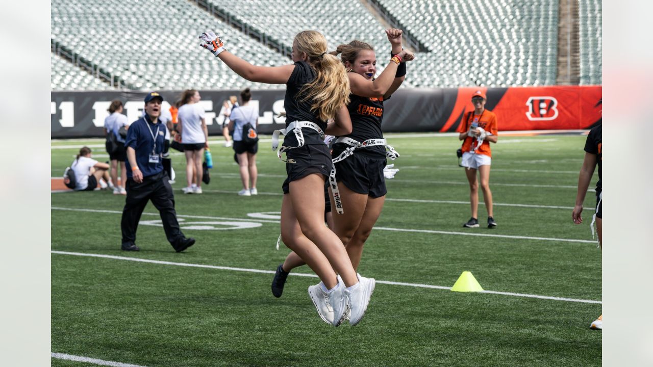 Cincinnati Bengals host jamboree to bring flag football to local all-girls  high schools