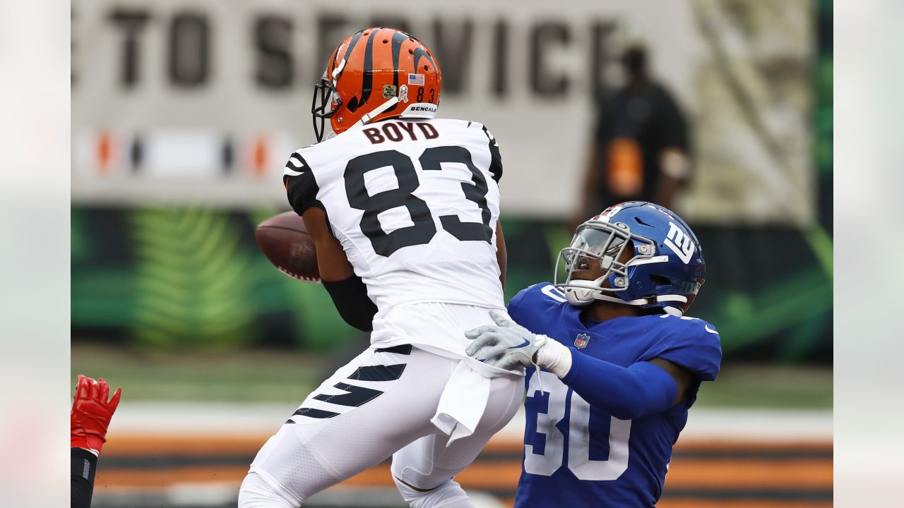 Bengals give up lead late in 4th, fall to Giants 25-22