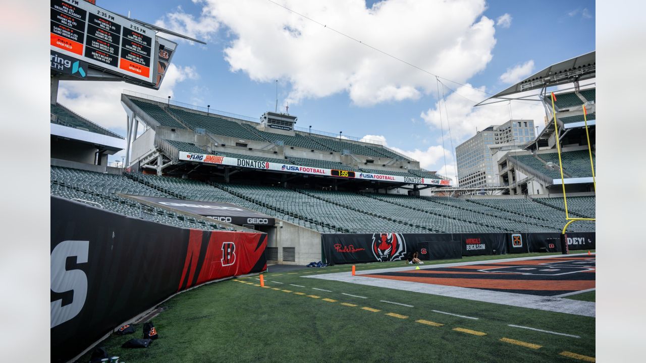 Cincinnati Bengals host jamboree to bring flag football to local