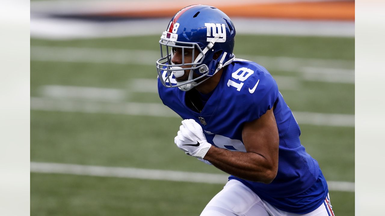 New York Giants linebacker Tomon Fox (49) during an NFL preseason football  game against the Cincinnati Bengals, Sunday, Aug. 21, 2022 in East  Rutherford, N.J. The Giants won 25-22. (AP Photo/Vera Nieuwenhuis