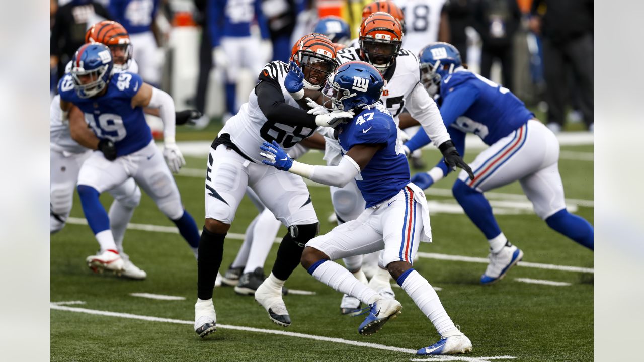 Bengals lose Sunday's game against New York Giants 19-17