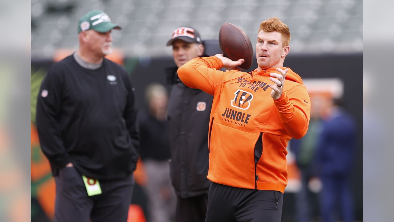 Cincinnati Bengal starting quarterback Andy Dalton watches the replay on  the scoreboard in the fourth quarter of the Pittsburgh Steelers 35-7 win at  Heinz Field in Pittsburgh Pennsylvania. The Bengals Dayton was