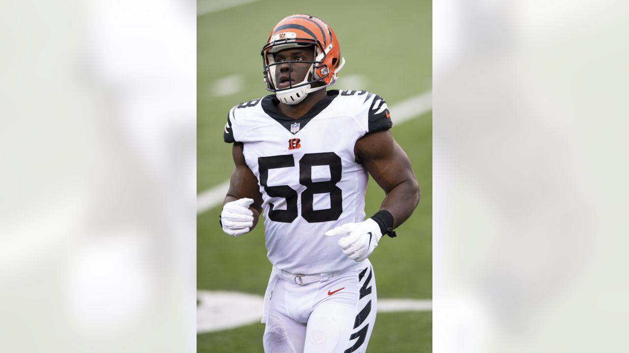 Cincinnati Bengals defensive back Brandon Wilson (40) runs during an NFL  preseason football game against the Washington Football Team, Friday, Aug.  20, 2021 in Landover, Md. (AP Photo/Daniel Kucin Jr Stock Photo - Alamy