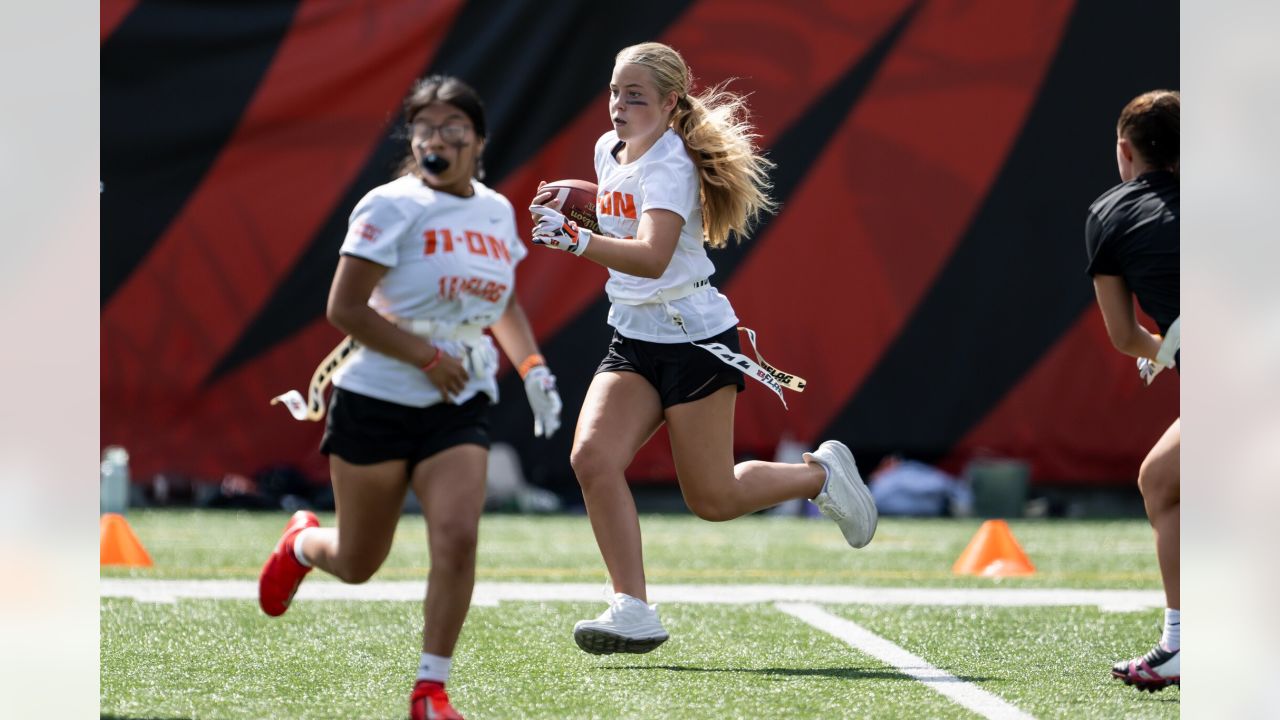 Bengals Host First-Annual Girls Flag Football Jamboree at Paycor