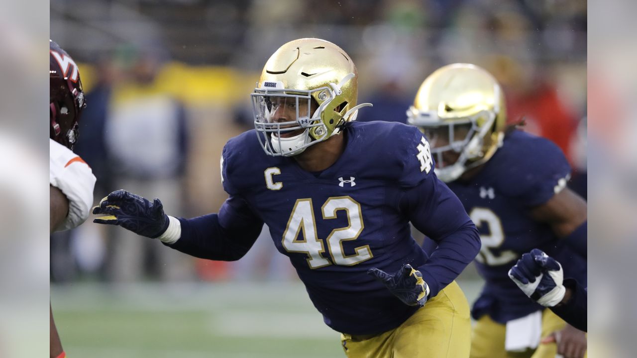 Notre Dame End Julian Okwara Remains a PFF First-Round Prospect - Sports  Illustrated Notre Dame Fighting Irish News, Analysis and More