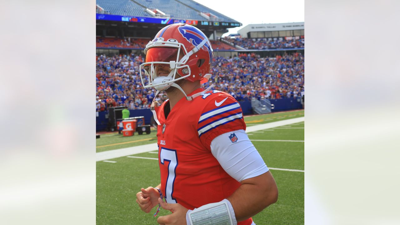 Buffalo Bills Blue and Red Practice Highmark Stadium 2022 