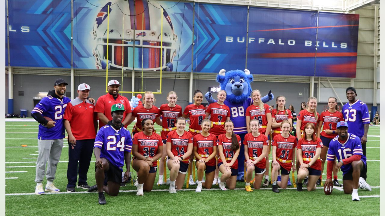 Bills welcome over 1,000 participants for High School Girls Flag Football  Celebration event