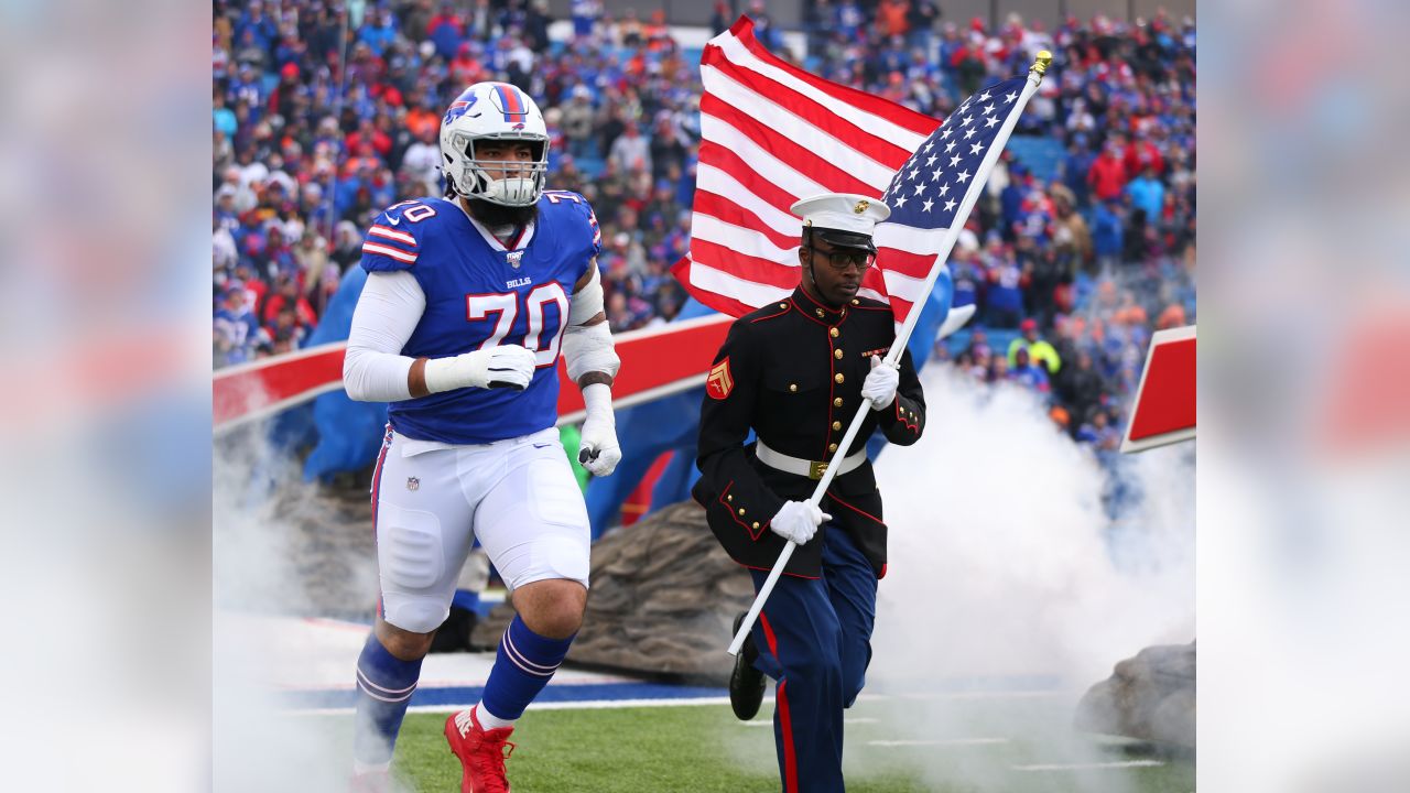 Official original Denver Broncos Vs Buffalo Bills Game Day Salute