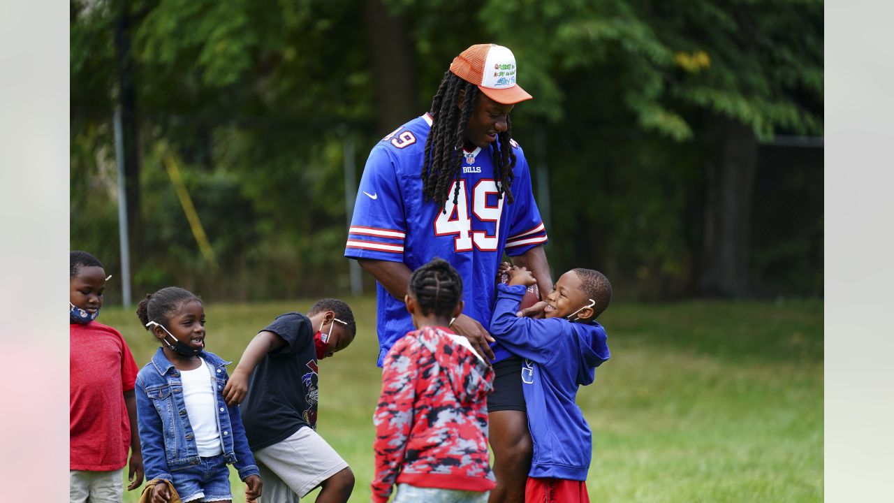 Rinkha Tremaine Edmunds Football Paper Poster Bills Kids T-Shirt