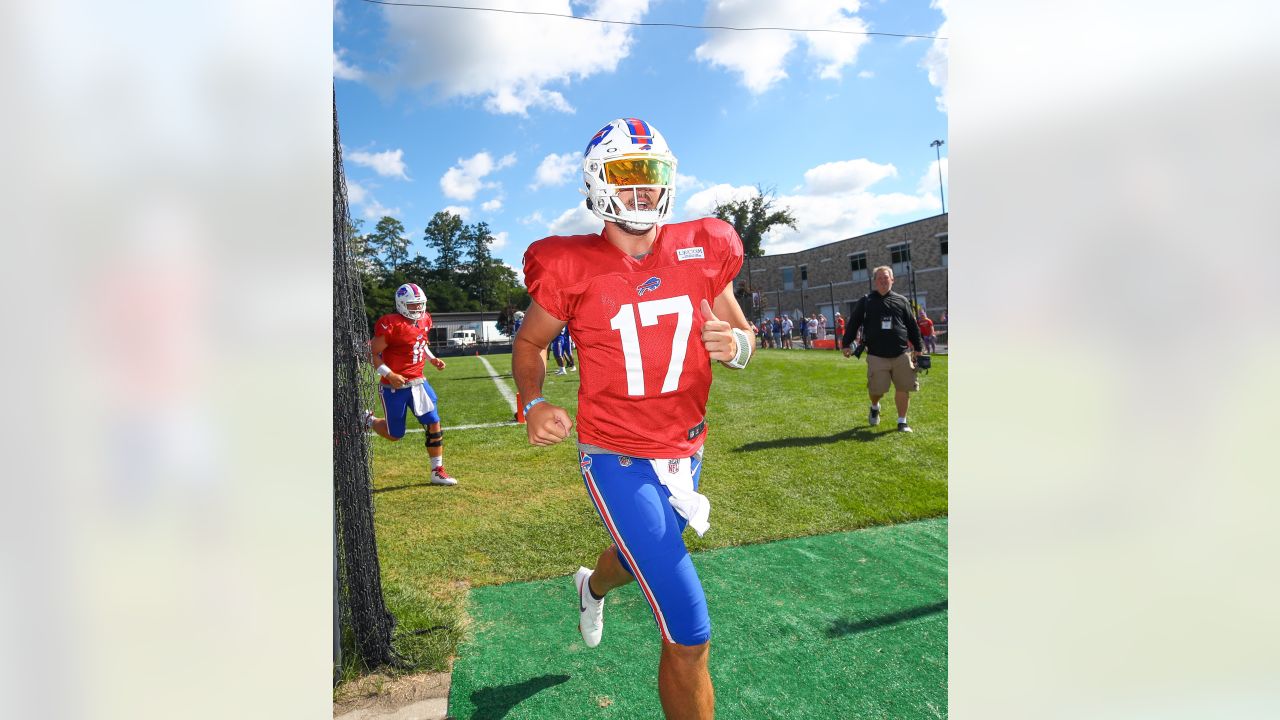 Josh Allen Limped Off Field During Buffalo Bills Training Camp