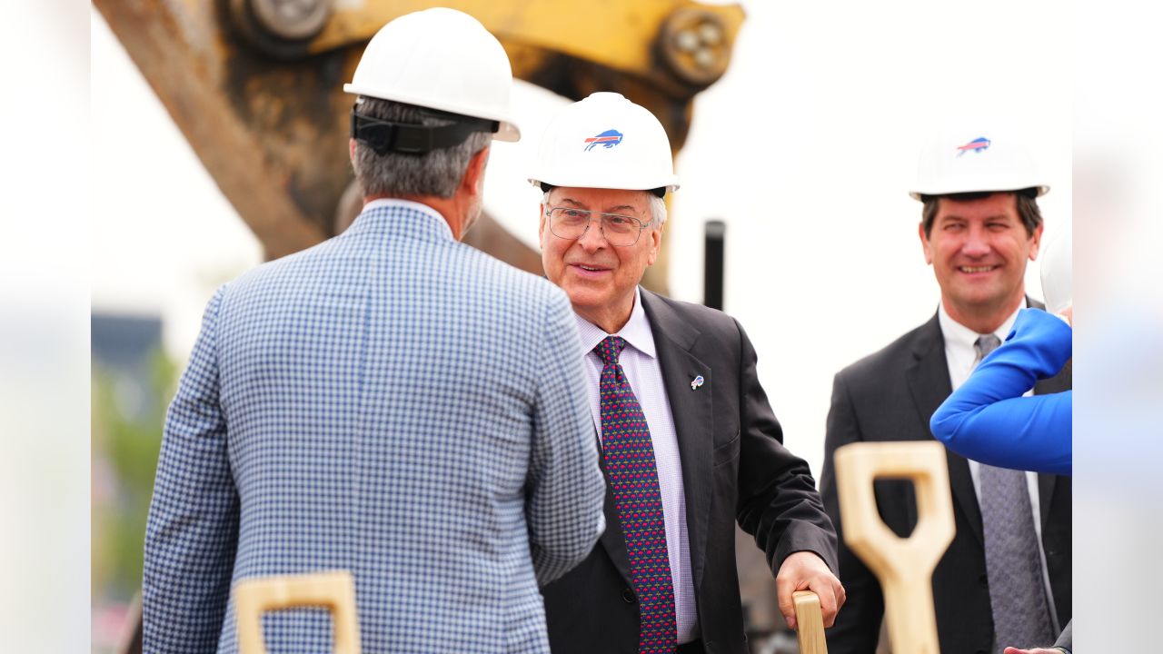 Bills host groundbreaking at site of new Highmark Stadium; Goodell, Hochul,  Pegula, others in attendance, Sports