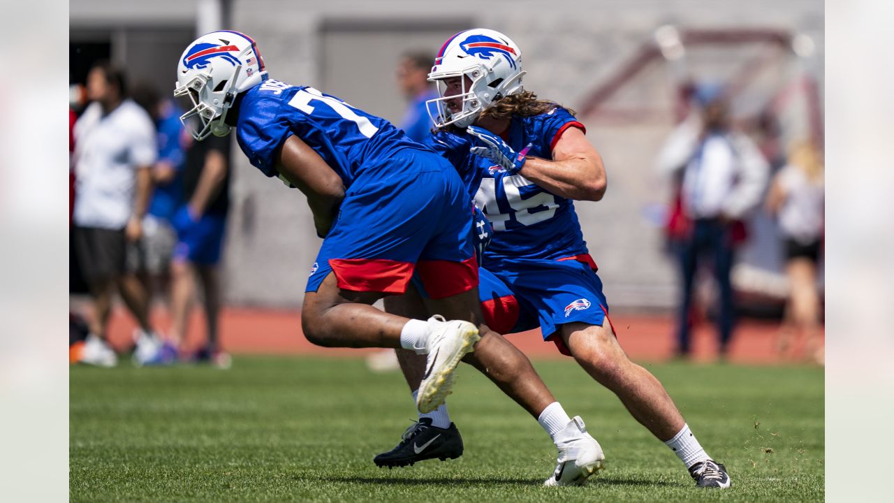 Texas Tech's Colin Schooler in Buffalo Bills' rookie minicamp