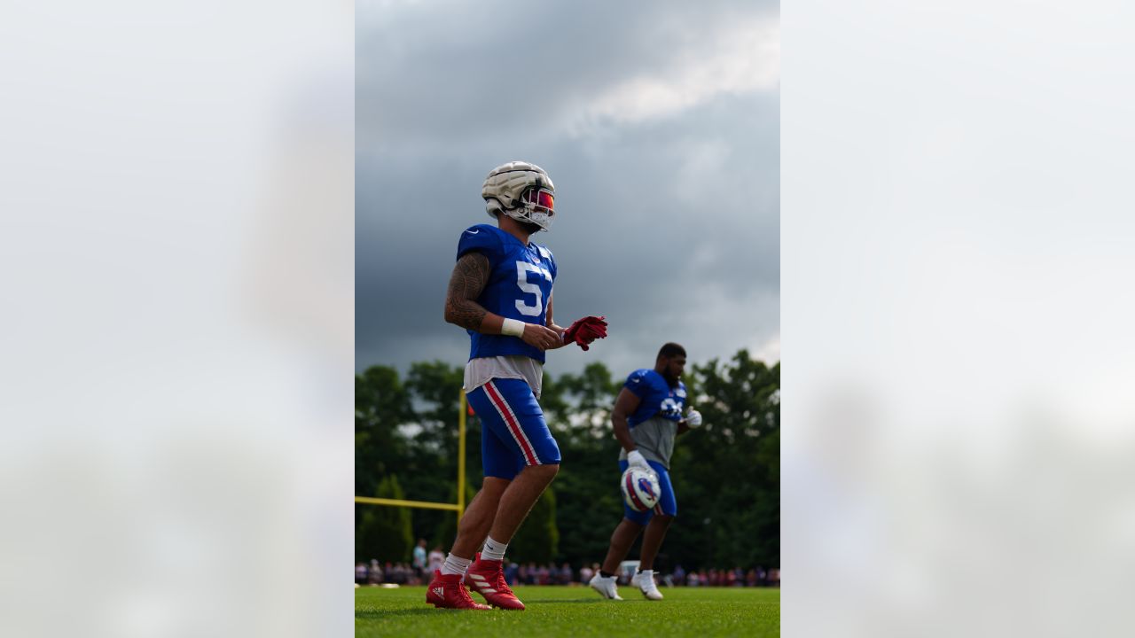 Training camp highlight: Buffalo Bills safety Damar Hamlin snags pick-six  vs. Bills quarterback Matt Barkley