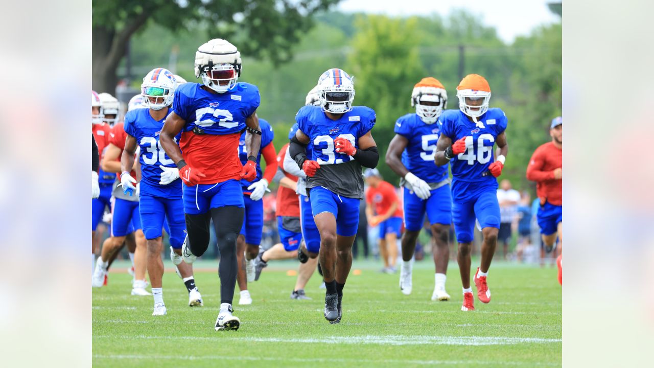 Buffalo Bills cornerback Ja'Marcus Ingram (46) runs a play during