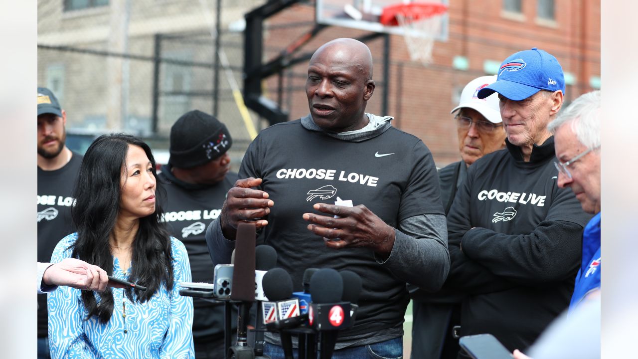 Bills to make 'Choose Love' shirts available to benefit funds supporting  tragedy victims