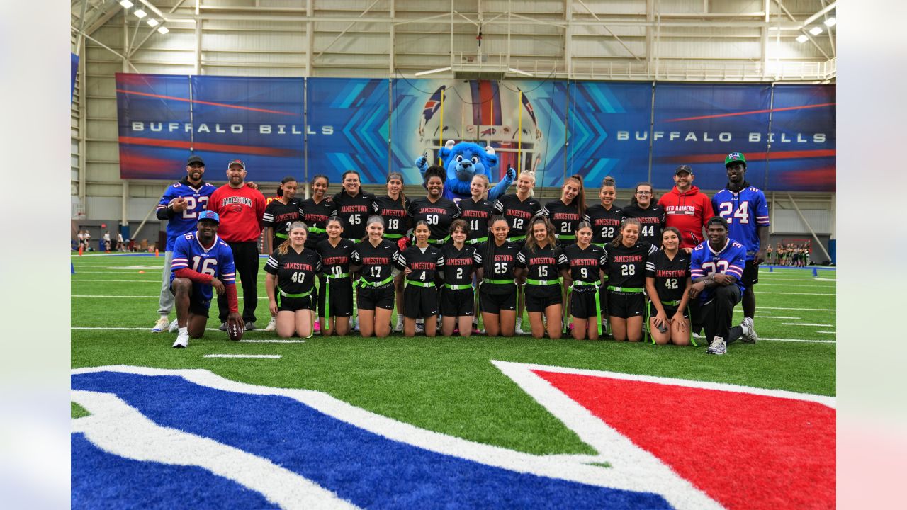 Our flag football teams made it to Las Vegas for the @nflflag