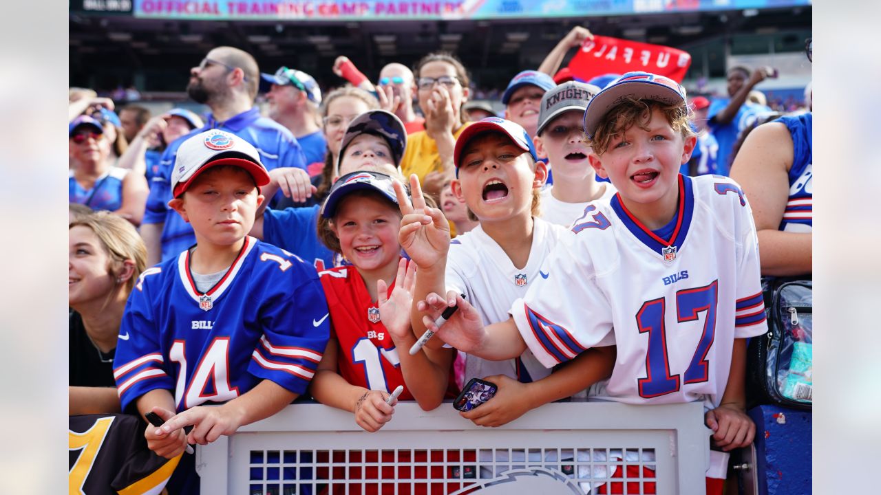 Bills fans travel near and far to watch team in Return of Blue & Red