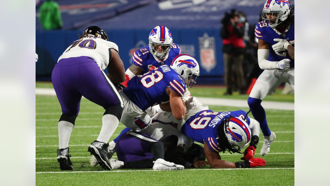 Defense holds Ravens in check as Bills advance to AFC Championship game -  The Boston Globe