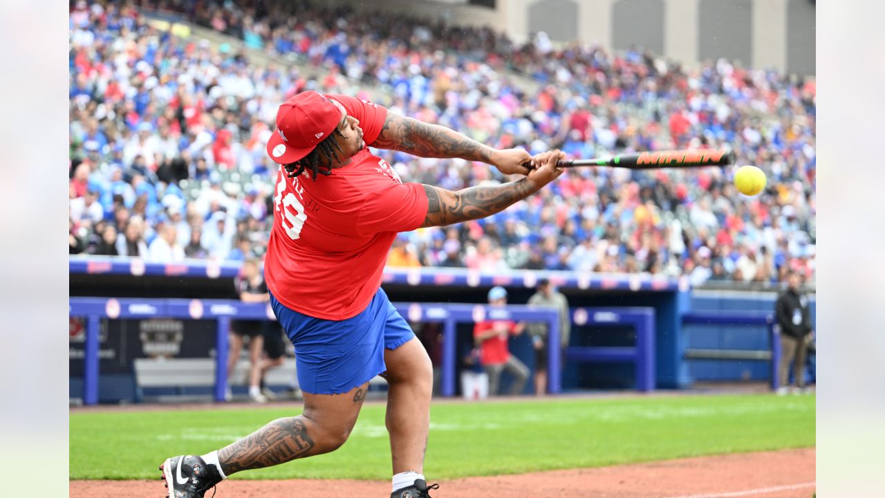 How Micah Hyde's college assignment came full circle at his third annual  Charity Softball Game