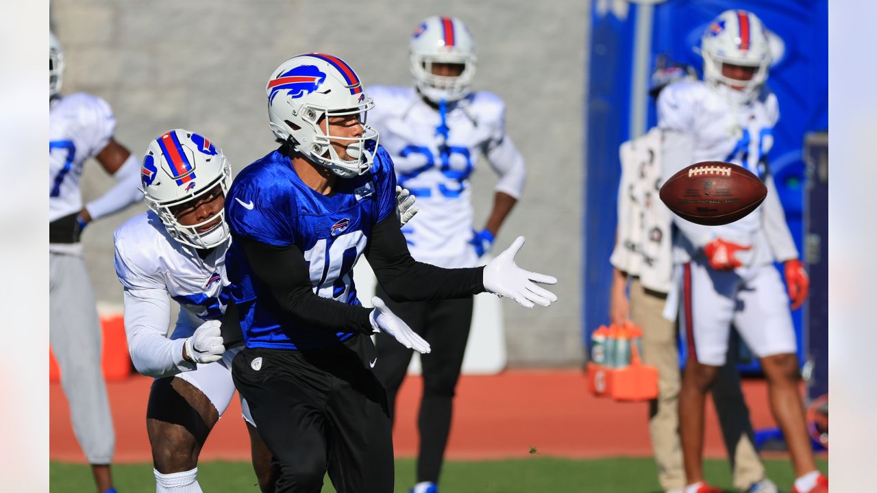 DETROIT, MI - NOVEMBER 24: Buffalo Bills WR Gabe Davis (13) in action  during the game between Buffalo Bills and Detroit Lions on November 24,  2022 in Detroit, MI (Photo by Allan