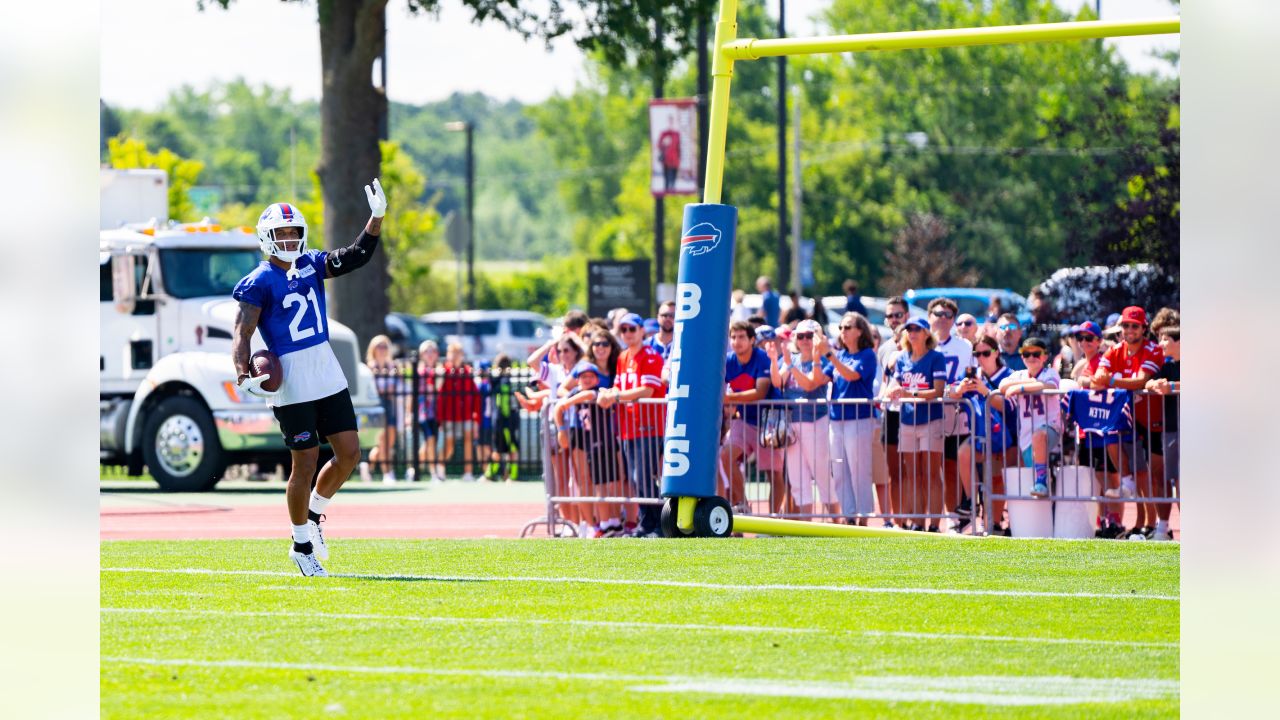 Amazing day with the Buffalo Bills at the practice facility! Look