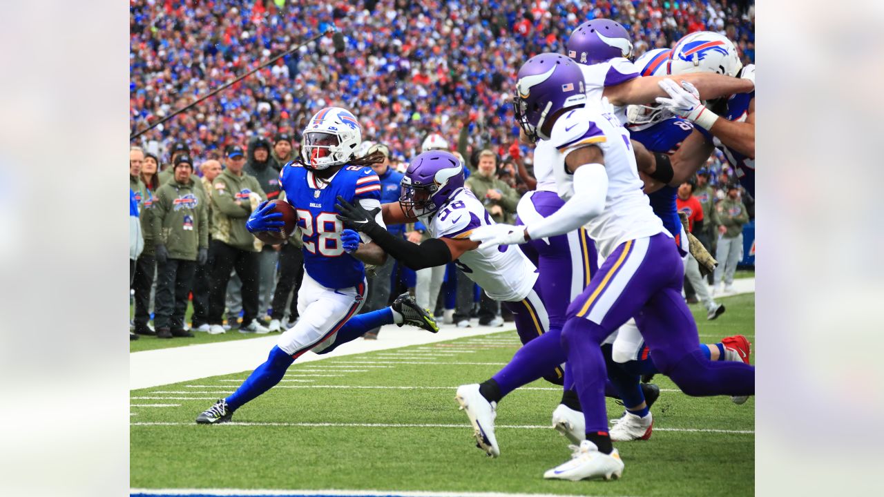 NFL roundup: Vikings prevail in OT thriller vs. Bills