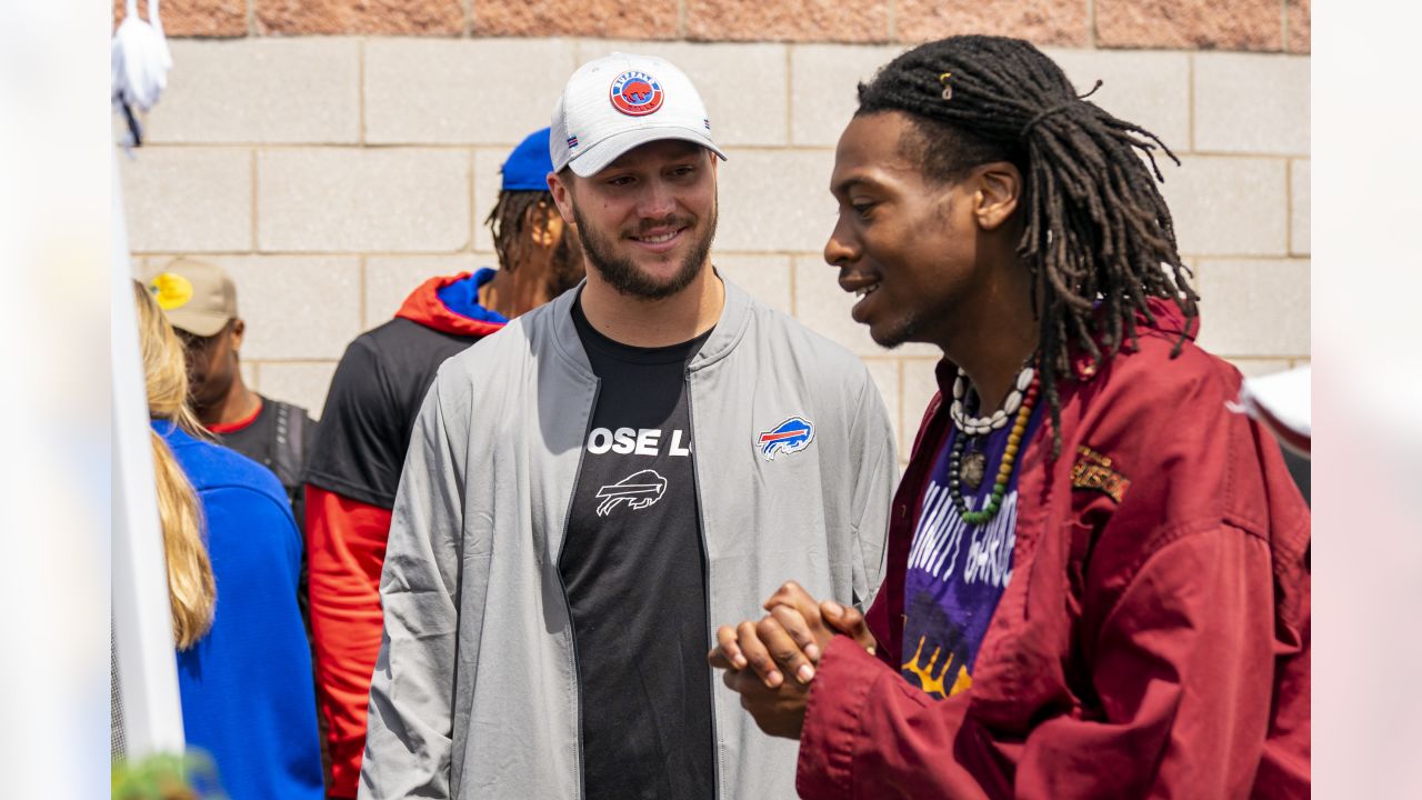 Bills QB Josh Allen at Sabres Game, Josh Allen is in the house supporting  the Sabres and the Tre White Goalie Academy tonight!, By Buffalo Sabres