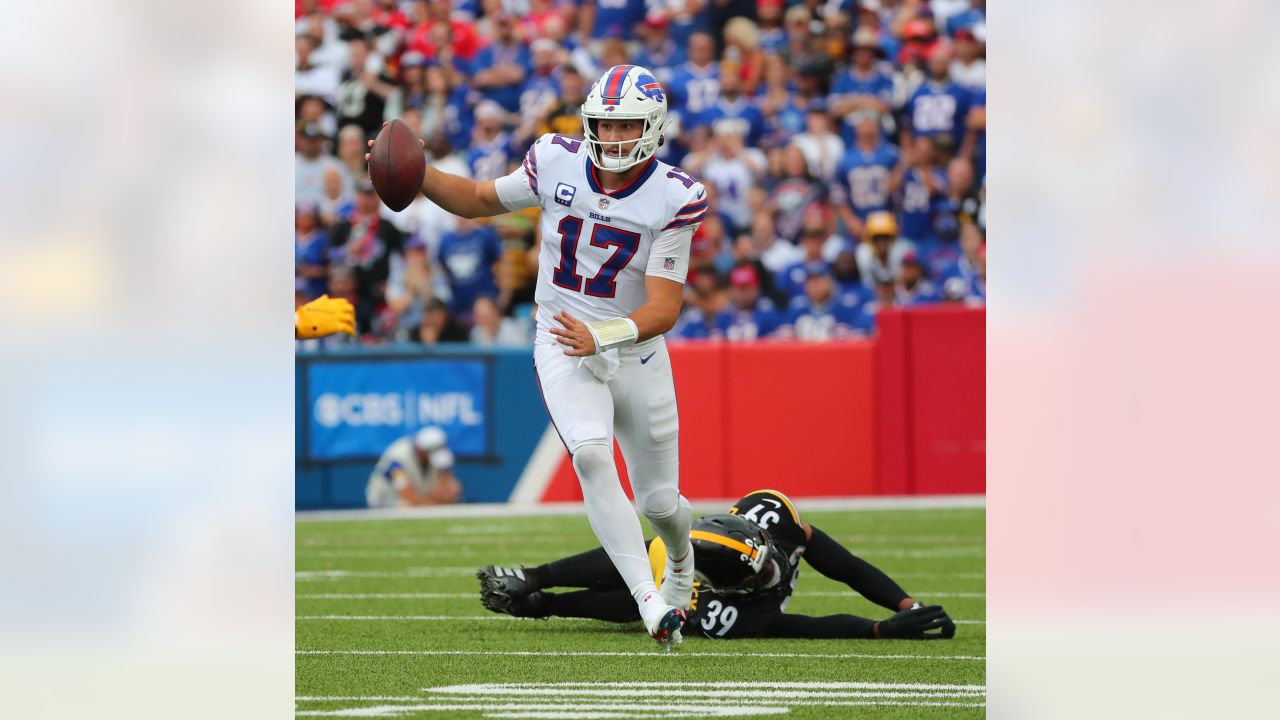 Bills' Josh Allen starts Week 5 game vs Steelers with 98-yard touchdown  pass to Gabriel Davis