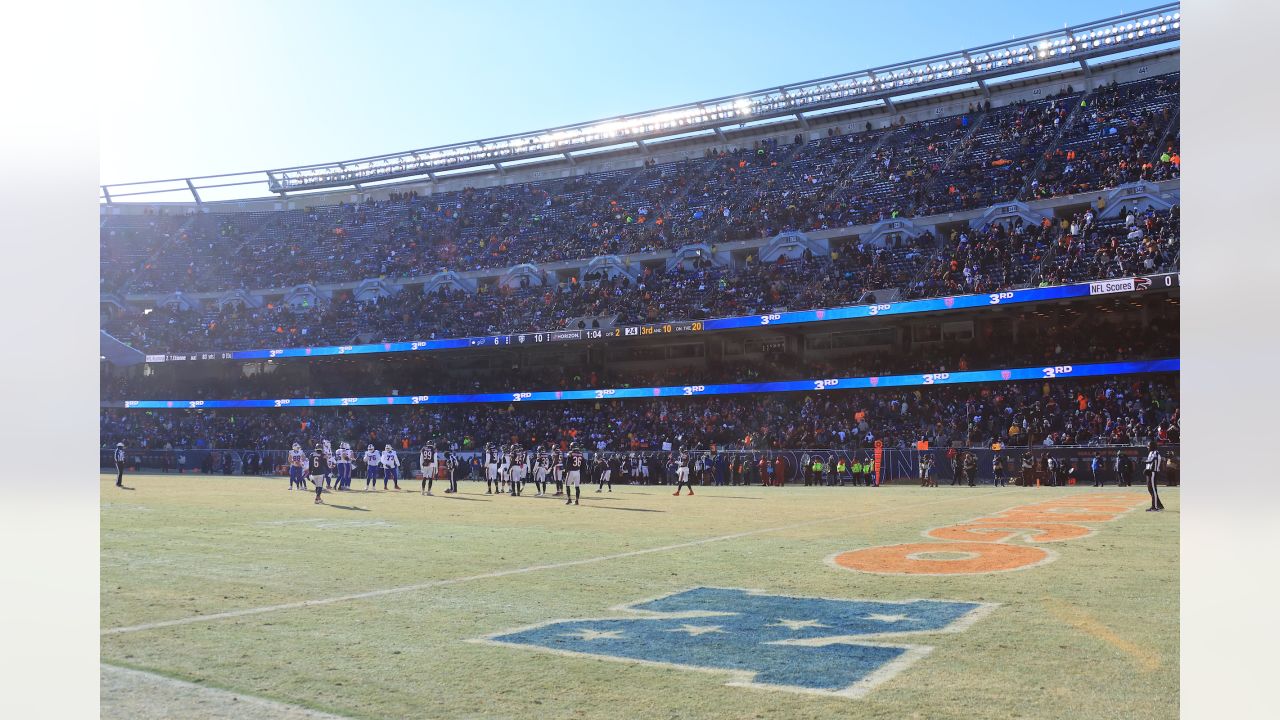 Bills rushing attack fuels win over Bears to clinch AFC East title