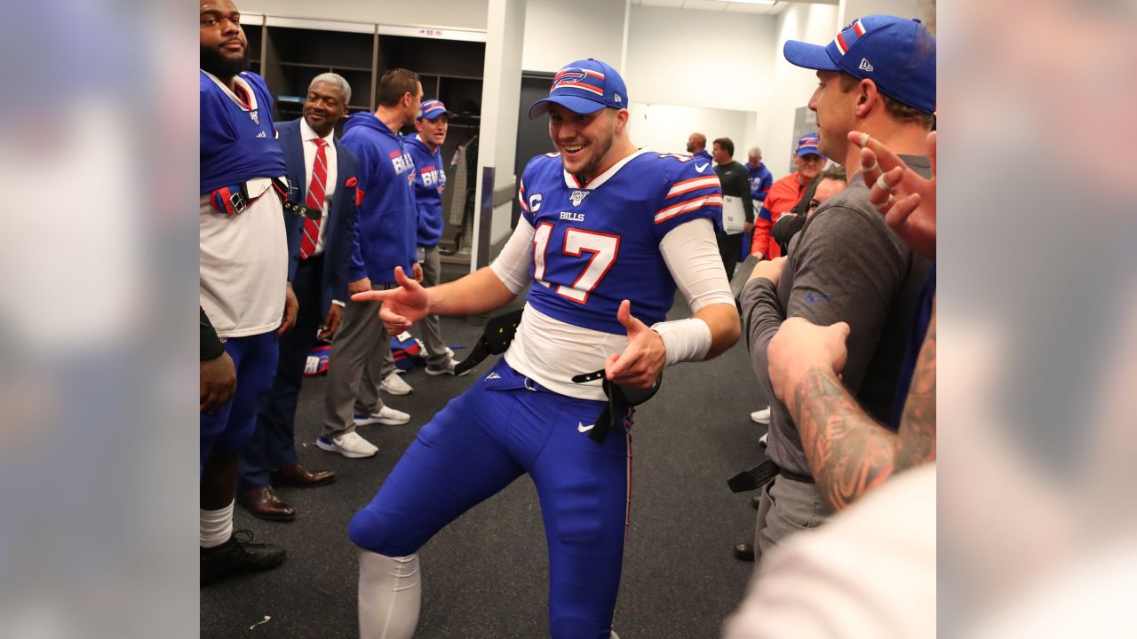 Josh Allen, Harrison Phillips at the 11th NFL Honors ceremony