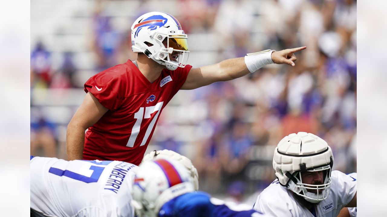 Buffalo Bills training camp: Josh Allen, still struggling as Fisher portion  ends