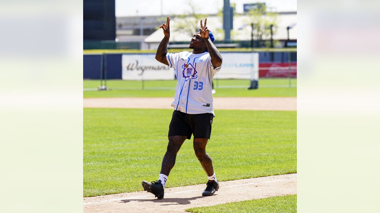 Bills' Micah Hyde addresses Buffalo shooting at charity softball game:  'We're going to spread love today'