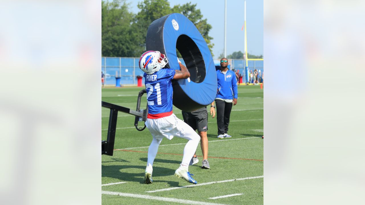 Buffalo Bills wide receiver Cole Beasley (11) runs after a catch during  practice at NFL football training camp in Orchard Park, N.Y., on Saturday,  July 31, 2021. (AP Photo/Joshua Bessex Stock Photo - Alamy