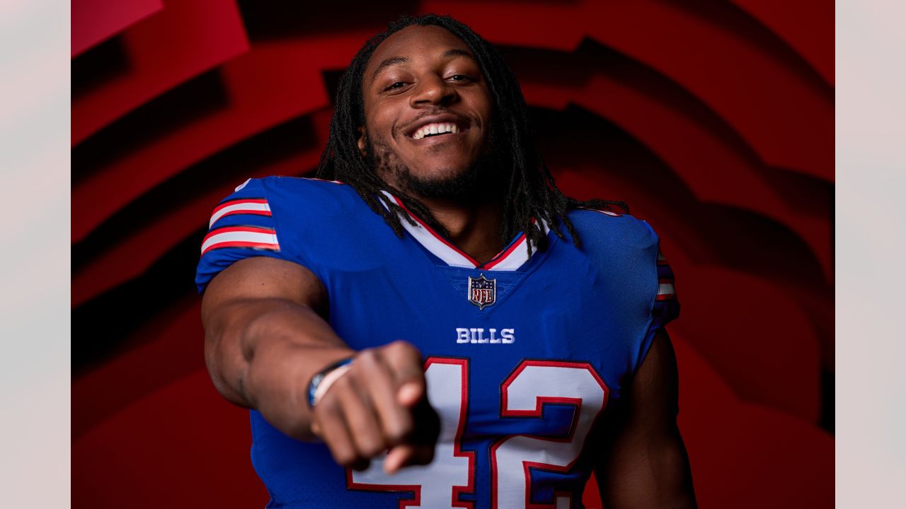 Buffalo Bills quarterback Josh Allen is seen during an NFL football  training camp with the Carolina Panthers in Spartanburg, S.C., Wednesday,  Aug. 14, 2019. (AP Photo/Gerry Broome Stock Photo - Alamy