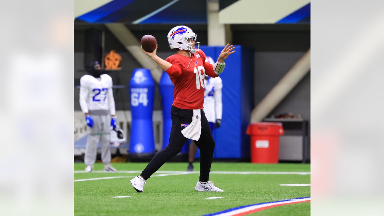 Josh Allen Buffalo Bills Signed Snow Game 16x20 Photo BAS Beckett