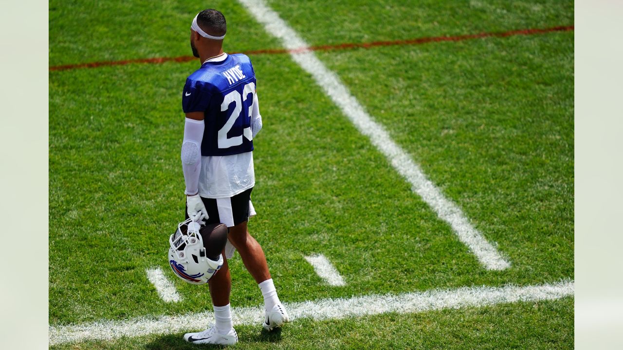 Buffalo Bills fullback Reggie Gilliam (41) walks off the field