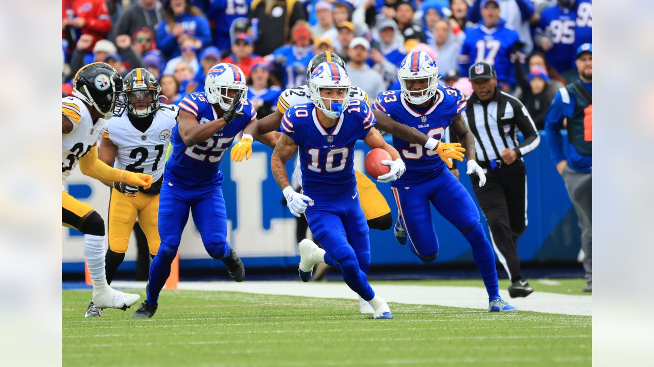 Bills overwhelm Steelers in first half, win 38-3 in dominant