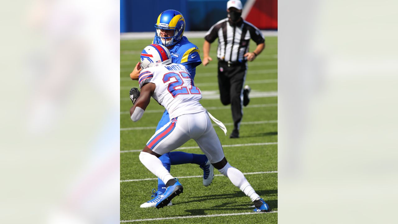 Los Angeles Rams 32-35 Buffalo Bills: Tyler Kroft's late touchdown