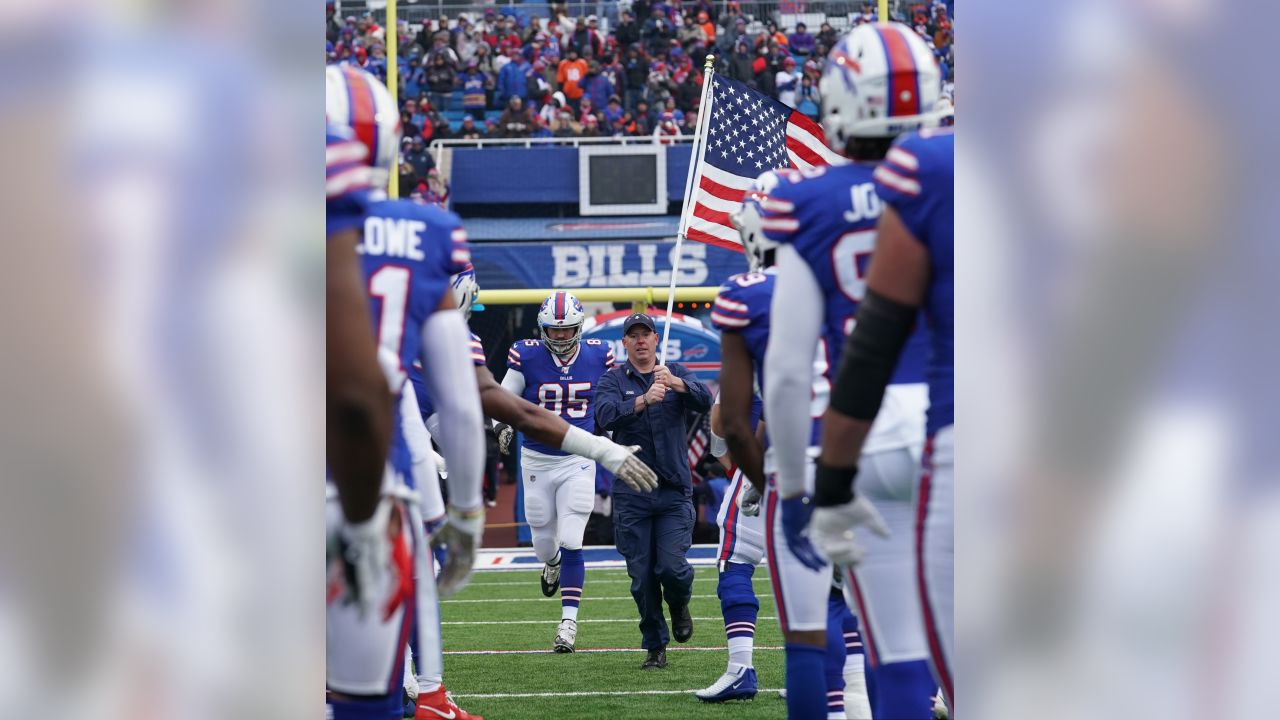 Denver broncos vs Buffalo Bills game day salute to service