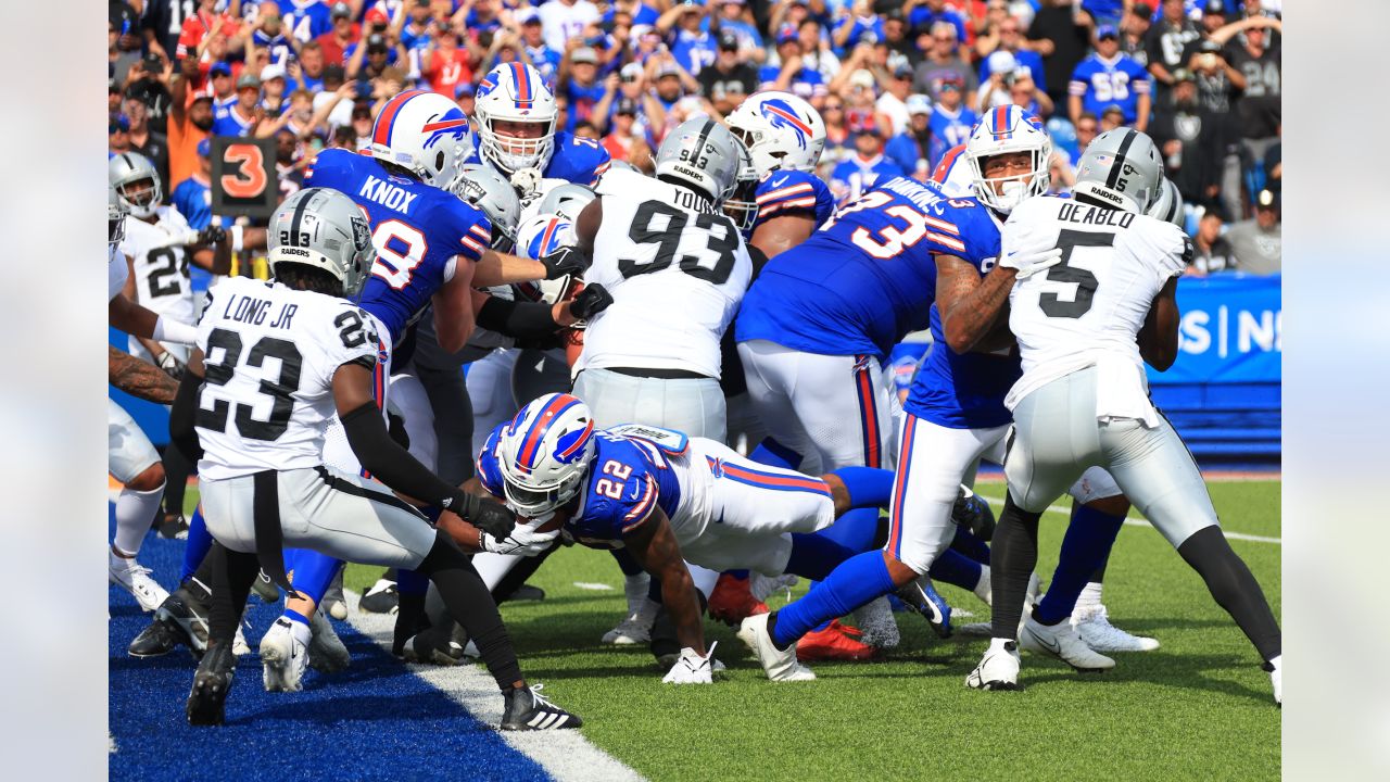 Full highlights of the Bills' 38-10 win over the Raiders