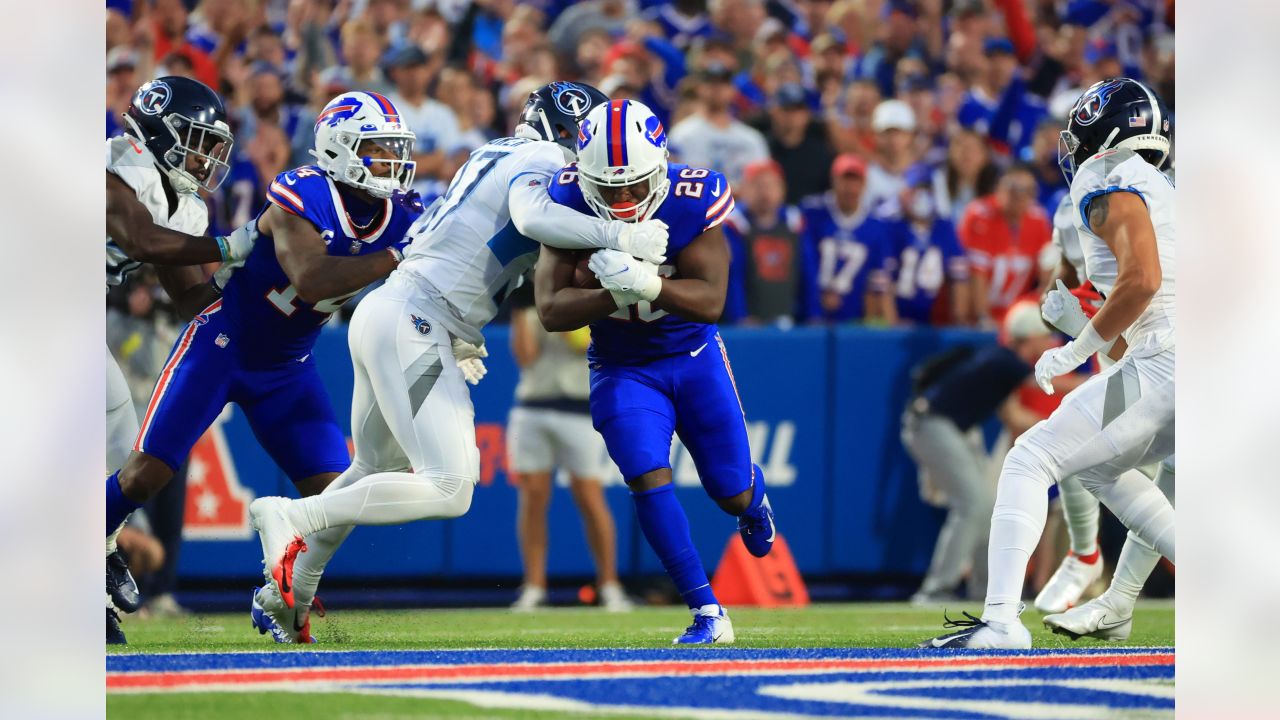 Tennessee Titans 7-41 Buffalo Bills: Josh Allen throws four touchdown  passes in blowout Monday night win, NFL News