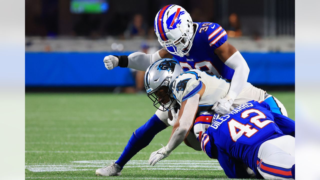 Was the final play of Buffalo Bills vs. Carolina Panthers game